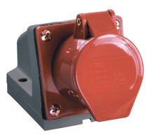 Розетка стационарная ССИ-125 3Р+РЕ+N 32А 380-415В IP44 (PSR12-032-5)