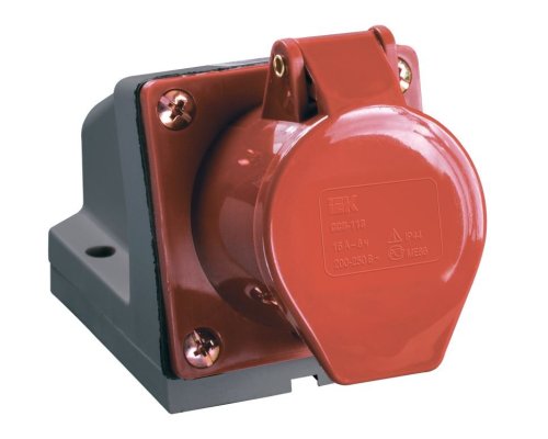 Розетка стационарная ССИ-125 3Р+РЕ+N 32А 380-415В IP44 (PSR12-032-5)