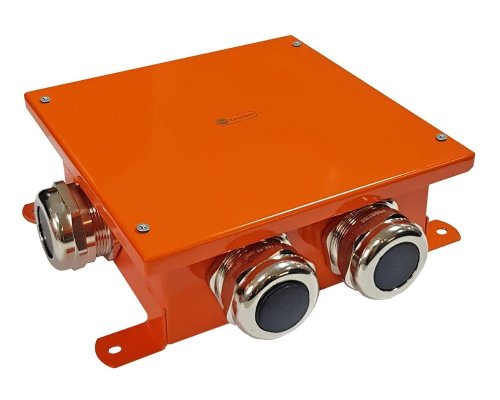 Коробка SMB165 металлическая 164х164х65, 10P (0,15-2,5 мм²) (56069)
