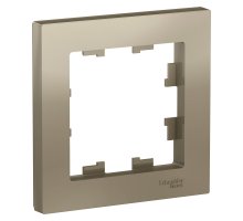 AtlasDesign рамка 1-местная, шампань (ATN000501)