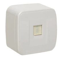 Минск Розетка RJ-45 1-местная ОП 1А (EGK01-035-10)