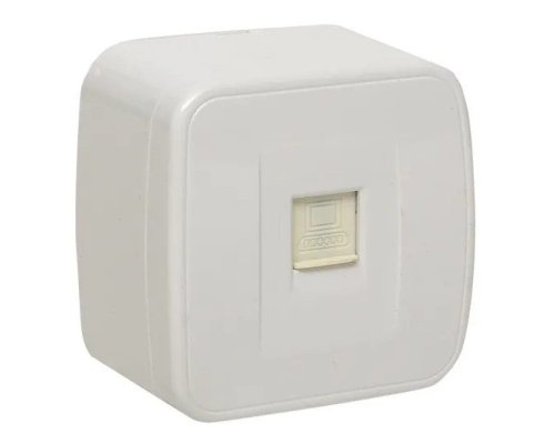 Минск Розетка RJ-45 1-местная ОП 1А (EGK01-035-10)