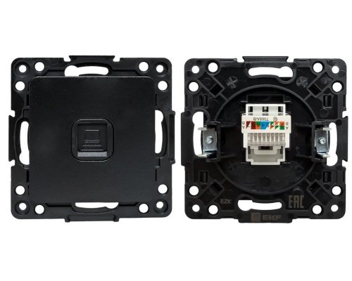 Стокгольм Механизм Розетки RJ-45 1-местной (EZK01-035-10)