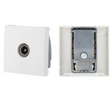 Розетка TV оконечная, белый LK45 (852104)