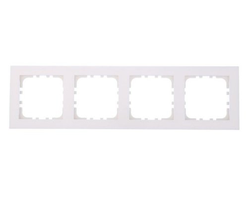 Рамка 4-постовая, белый LK80 FLAT (844404-1)