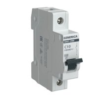 GENERICA ВА47-29М 1P C 10А 4,5кА (MVA21-1-010-C-G)