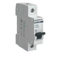 GENERICA ВА47-29М 1P C 50А 4,5кА (MVA21-1-050-C-G)