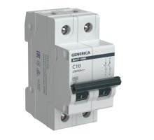 GENERICA ВА47-29М 2P C 10А 4,5кА (MVA21-2-010-C-G)
