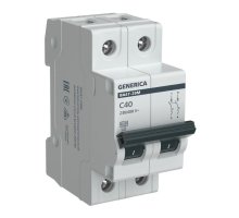 GENERICA ВА47-29М 2P C 40А 4,5кА (MVA21-2-040-C-G)