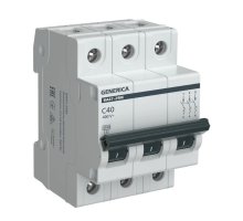 GENERICA ВА47-29М 3P C 40А 4,5кА (MVA21-3-040-C-G)