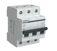 GENERICA ВА47-29М 3P C 63А 4,5кА (MVA21-3-063-C-G)