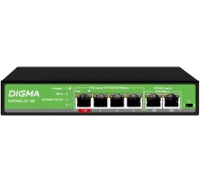 DSP204G-2G-T80 (L2) 6х1Гбит/с 4PoE 4PoE+ 1PoE++ 80W