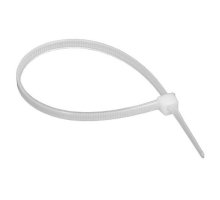 Хомут кабельный 3,5х250, белый (100 шт) (45250)