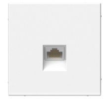 ArtGallery розетка RJ45, кат. 6Е, скрытой установки, механизм, белый (GAL000186)