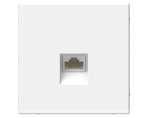 ArtGallery розетка RJ45, кат. 6Е, скрытой установки, механизм, белый (GAL000186)