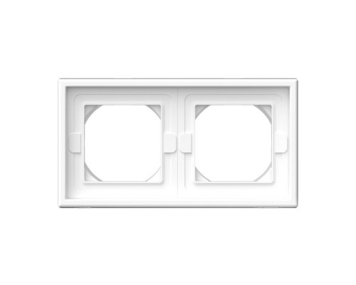 ArtGallery Aqua рамка 2-местная, IP44, белый (GAL440102)