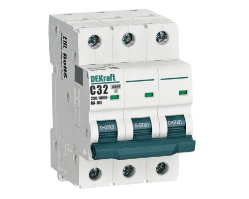 ВА-105 3P 32А C 10кА (13180DEK)