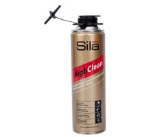 Очиститель незастывшей монтажной пены Sila HighClean, 500 мл