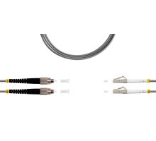 Патч-корд ВО MM(OM1), FC/UPC-LC/UPC, 3.0мм, duplex, LSZH, 1м (09-12096)