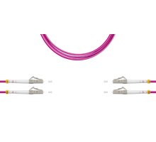 Патч-корд ВО MM(OM4), LC/UPC-LC/UPC, 3.0мм, duplex, LSZH, 5м (09-12079)