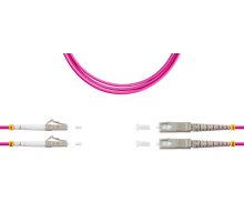 Патч-корд ВО MM(OM4), LC/UPC-SC/UPC, 3.0мм, duplex, LSZH, 5м (09-12084)