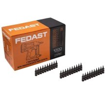 Гвозди 2.7х16 мм кованые с ребрами жесткости (1000 шт) FEDAST (FD2716RBP)