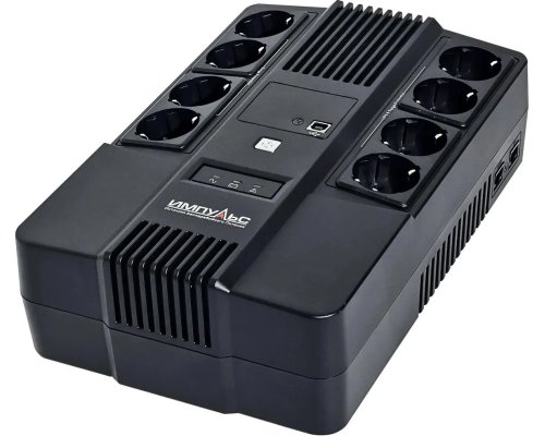 Импульс Мастер 800 480Вт 800ВА черный (MT80103)