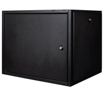 RackMann 15 U (600х600), глухая перед. дверь, глухая зад. стенка, черный
