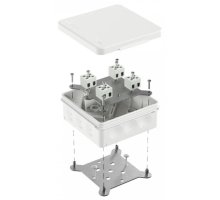 Коробка огнестойкая для о/п двухкомпонентная Е15-Е120 RAL9003 100х100х40 (60-0303-9003-FR2.5-8) (Промрукав)