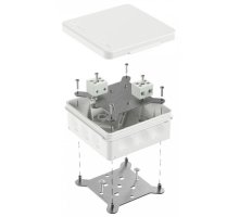 Коробка огнестойкая для о/п двухкомпонентная Е15-Е120 RAL9003 100х100х40 (60-0303-9003-FR6.0-4) (Промрукав)