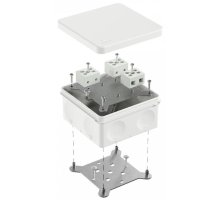 Коробка огнестойкая для о/п двухкомпонентная Е15-Е120 RAL9003 100х100х50 (60-0300-9003-FR10.0-6) (Промрукав)