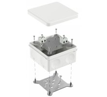 Коробка огнестойкая для о/п двухкомпонентная Е15-Е120 RAL9003 100х100х50 (60-0300-9003-FR2.5-4) (Промрукав)