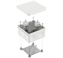 Коробка огнестойкая для о/п двухкомпонентная Е15-Е120 RAL9003 100х100х50 (60-0300-9003-FR6.0-4) (Промрукав)