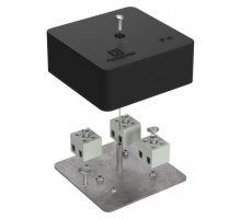 Коробка огнестойкая для кабель-канала Е15-Е120 RAL9005 75х75х30 (40-0450-9005-FR1.5-6) (Промрукав)