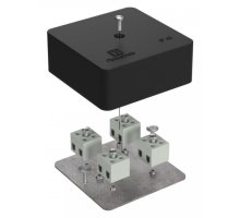 Коробка огнестойкая для кабель-канала Е15-Е120 RAL9005 75х75х30 (40-0450-9005-FR1.5-8) (Промрукав)