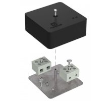 Коробка огнестойкая для кабель-канала Е15-Е120 RAL9005 75х75х30 (40-0450-9005-FR10.0-4) (Промрукав)