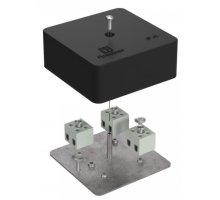Коробка огнестойкая для кабель-канала Е15-Е120 RAL9005 75х75х30 (40-0450-9005-FR2.5-6) (Промрукав)