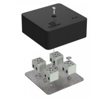 Коробка огнестойкая для кабель-канала Е15-Е120 RAL9005 75х75х30 (40-0450-9005-FR2.5-8) (Промрукав)