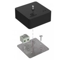 Коробка огнестойкая для кабель-канала Е15-Е120 RAL9005 75х75х30 (40-0450-9005-FR6.0-2) (Промрукав)