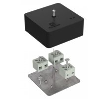 Коробка огнестойкая для кабель-канала Е15-Е120 RAL9005 75х75х30 (40-0450-9005-FR6.0-6) (Промрукав)