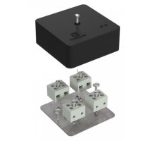 Коробка огнестойкая для кабель-канала Е15-Е120 RAL9005 75х75х30 (40-0450-9005-FR6.0-8) (Промрукав)