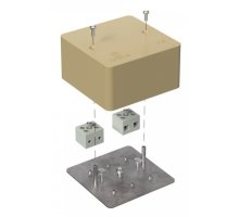 Коробка огнестойкая для кабель-канала Е15-Е120 RAL1001 85х85х45 (40-0460-1001-FR6.0-4) (Промрукав)