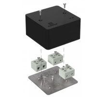 Коробка огнестойкая для кабель-канала Е15-Е120 RAL9005 85х85х45 (40-0460-9005-FR10.0-6) (Промрукав)