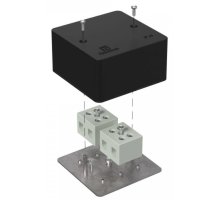 Коробка огнестойкая для кабель-канала Е15-Е120 RAL9005 85х85х45 (40-0460-9005-FR16.0-4) (Промрукав)