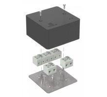 Коробка огнестойкая для кабель-канала Е15-Е120 RAL9005 85х85х45 (40-0460-9005-FR6.0-10) (Промрукав)