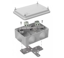 Коробка огнестойкая для о/п Е15-Е120 RAL7035 120х80х50 (40-0340-7035-FR1.5-4) (Промрукав)
