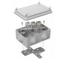 Коробка огнестойкая для о/п Е15-Е120 RAL7035 120х80х50 (40-0340-7035-FR1.5-6) (Промрукав)