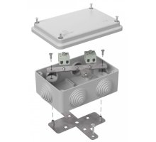 Коробка огнестойкая для о/п Е15-Е120 RAL7035 120х80х50 (40-0340-7035-FR2.5-4) (Промрукав)