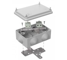 Коробка огнестойкая для о/п Е15-Е120 RAL7035 120х80х50 (40-0340-7035-FR6.0-4) (Промрукав)