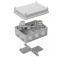 Коробка огнестойкая для о/п Е15-Е120 RAL7035 150х110х70 (40-0310-7035-FR10.0-4) (Промрукав)